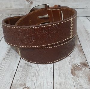 Womens leather belt
